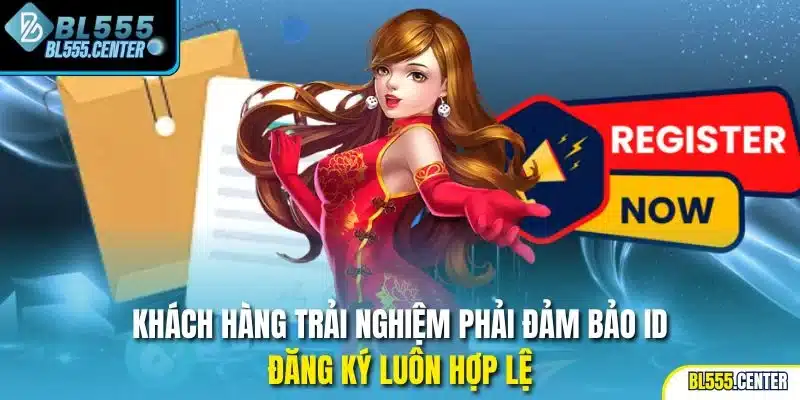 Điều Khoản Điều Kiện 1 Khách hàng trải nghiệm phải đảm bảo ID đăng ký luôn hợp lệ